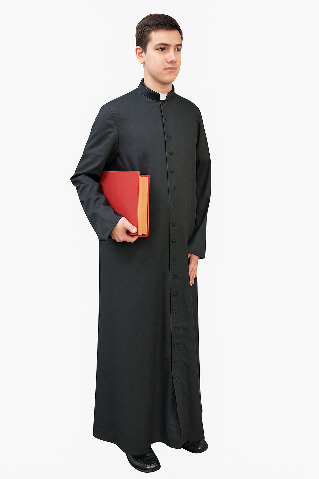 Adult Altar Server Black Cassock
