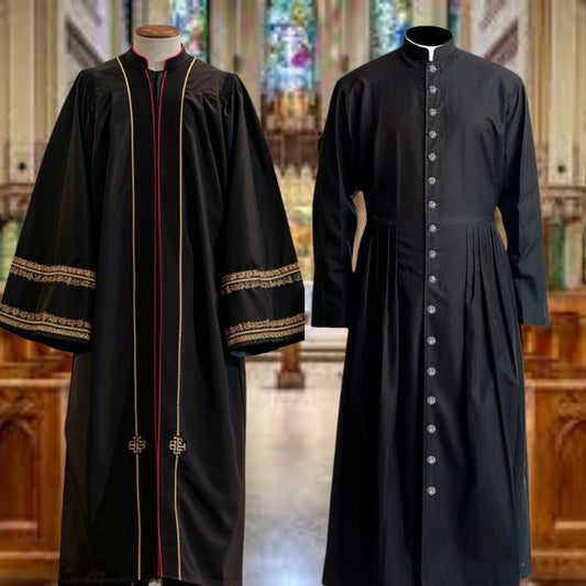 Black Clergy Robes