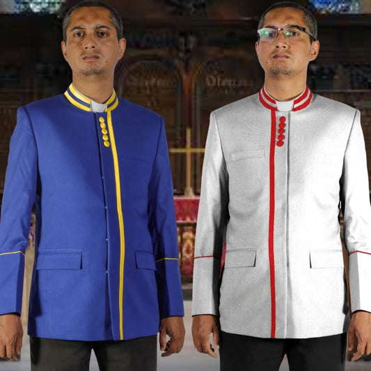 Clergy Jacket Designer Button