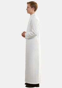Imperial Altar Assistant White Cassock for Boys