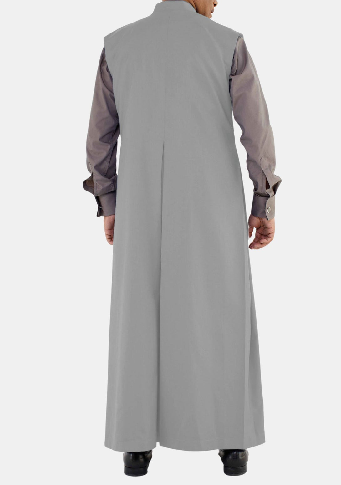 Sleeveless Clergy Robe Gray | eClergys™