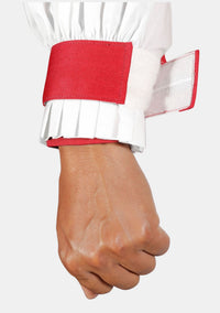 Anglican Rochet with Red Cuffs
