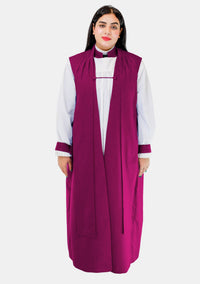Anglican Women Red Purple Clerical Chimere