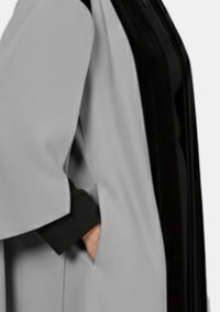 Aurelia Verger Gown for Female with Plain Sleeves