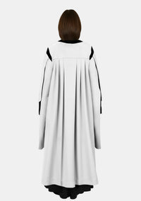 Aurelia Verger Gown for Female with Plain Sleeves