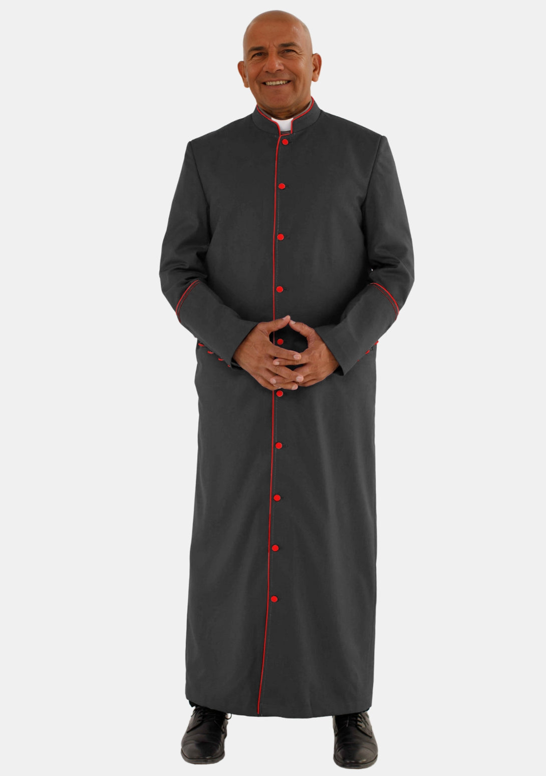 Men Black with Red eClergy Robe for Cardinal – eClergys