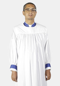 Anglican Rochet Royal Blue