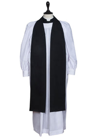 Black Clergy Tippet