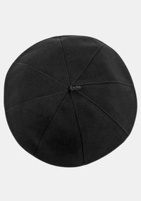 Black Zucchetto Cap