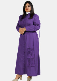 Roman Purple Female Cassock