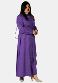 Roman Purple Female Cassock