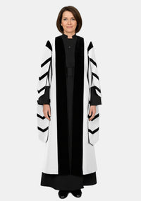 Drusilla Verger Gown for Female with Trimmed Sleeves