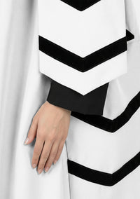 Drusilla Verger Gown for Female with Trimmed Sleeves