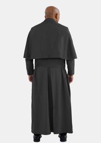 Ethan Cassock for Men Black with Shoulder Cape