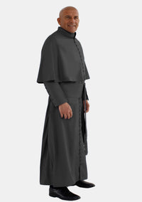 Ethan Cassock for Men Black with Shoulder Cape
