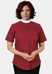 Female Neckband Clergy Shirts
