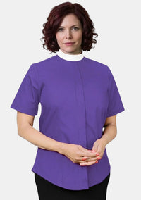 Female Neckband Clergy Shirts