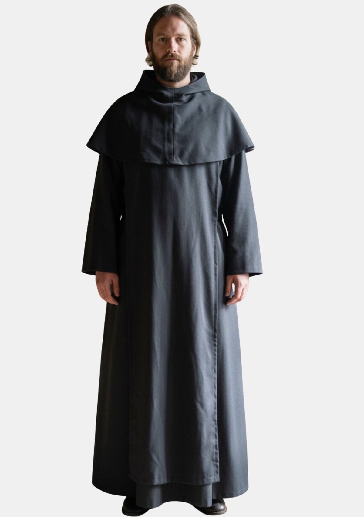 Franciscan Monastic Habit with Traditional Capuche