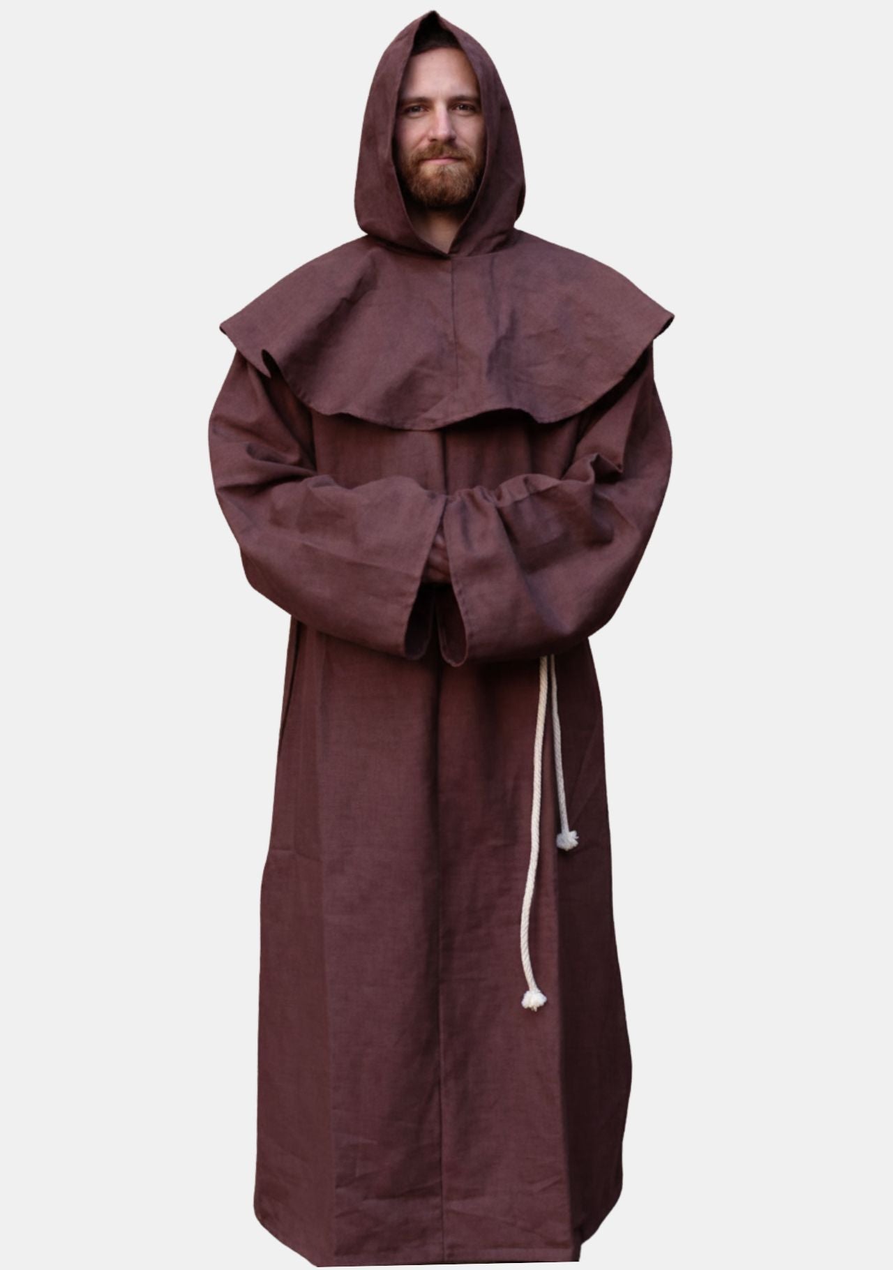 Classic eClergy's Brown Monk Robe for Medieval Fairs – eClergys