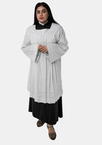 Female Clerical Pleated Surplice
