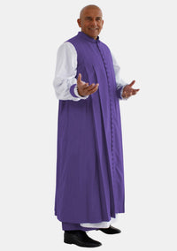 Liam 33 Buttons Roman Purple Clergy Chimere for Men