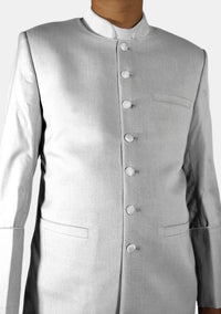 Abraham Legacy Minister Jacket in White for Men