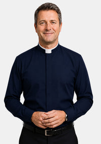 Navy Blue eClergy's Shirt