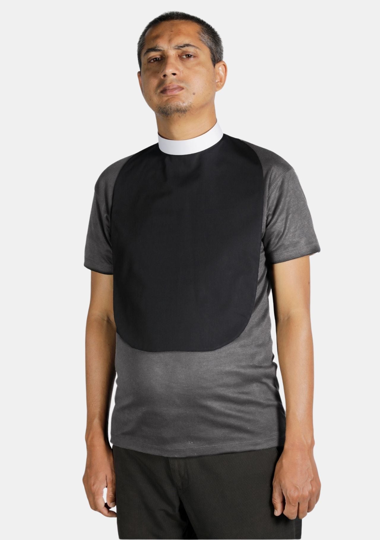 Clerical Dickey Mini Shirt Front with Velcro Closure – eClergys