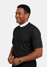 Neckband Black eClergy's Shirt