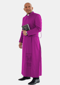 Onesimus Red Purple Anglican Cassock for Men