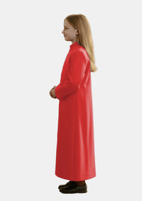 Red Altar Assistant Cassock for Girls