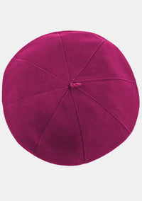 Red Purple Zucchetto Cap