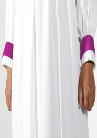 Red Purple Anglican Rochet
