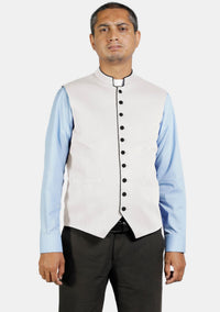 Sacred Rites Clerical White Vest