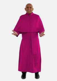 Samuel Cassock for Men Purple with Shoulder Cape