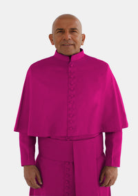 Samuel Cassock for Men Purple with Shoulder Cape
