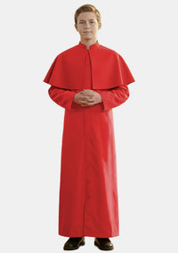Sanctus Red Altar Assistant Cassock for Boys