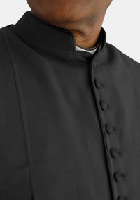 Seraph 33 Buttons Black Clergy Chimere for Men