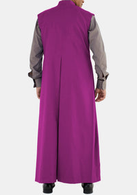 Andreas Sleeveless Clergy Robe Red Purple