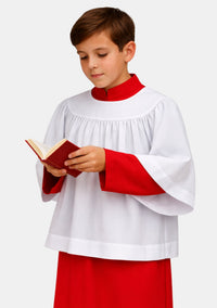 White Altar Assistant Surplice