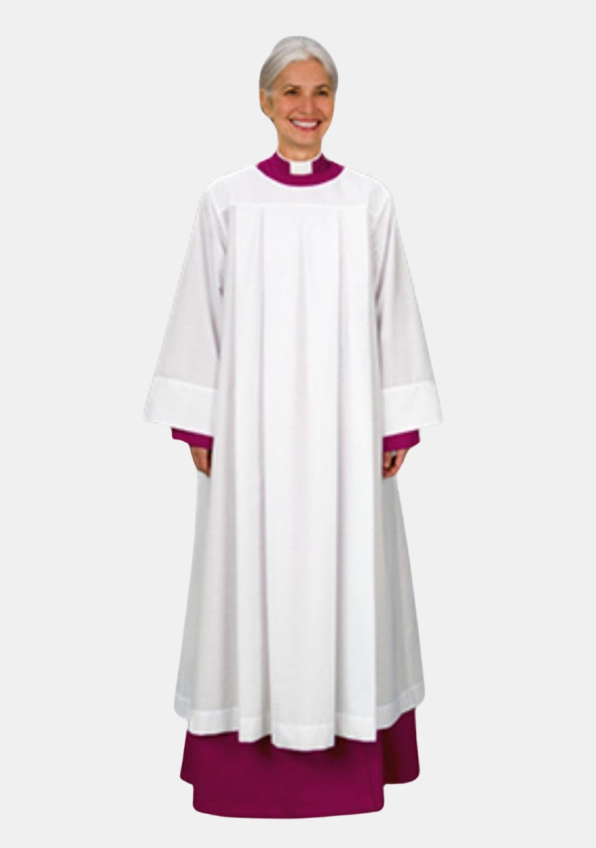 Women Bishop White Rochet
