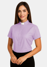 Women's Tab Collar Clergy Shirt