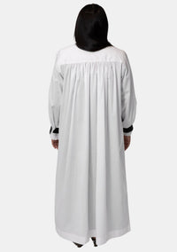 Flattering Tailored Women's White Rochet