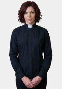 Women's Priest Tab Collar Shirt