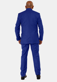 Ziphion Royal Blue Pastor Suit