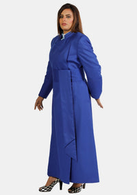 Sanctified Royal Blue Anglican Cassock For Women
